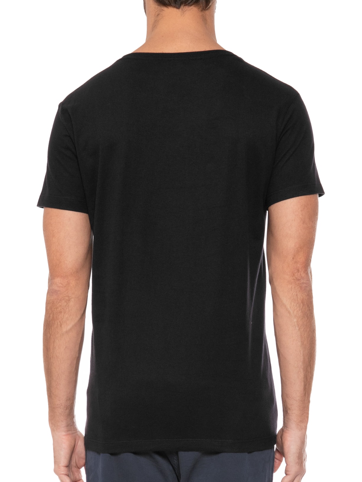 Camiseta Masculina Be Simple Preto Melty Rj