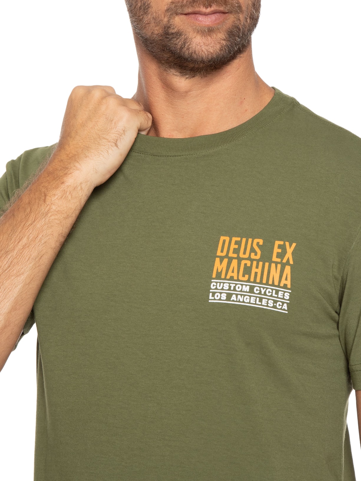 Camiseta Masculina Beam Verde Deus Ex Machina