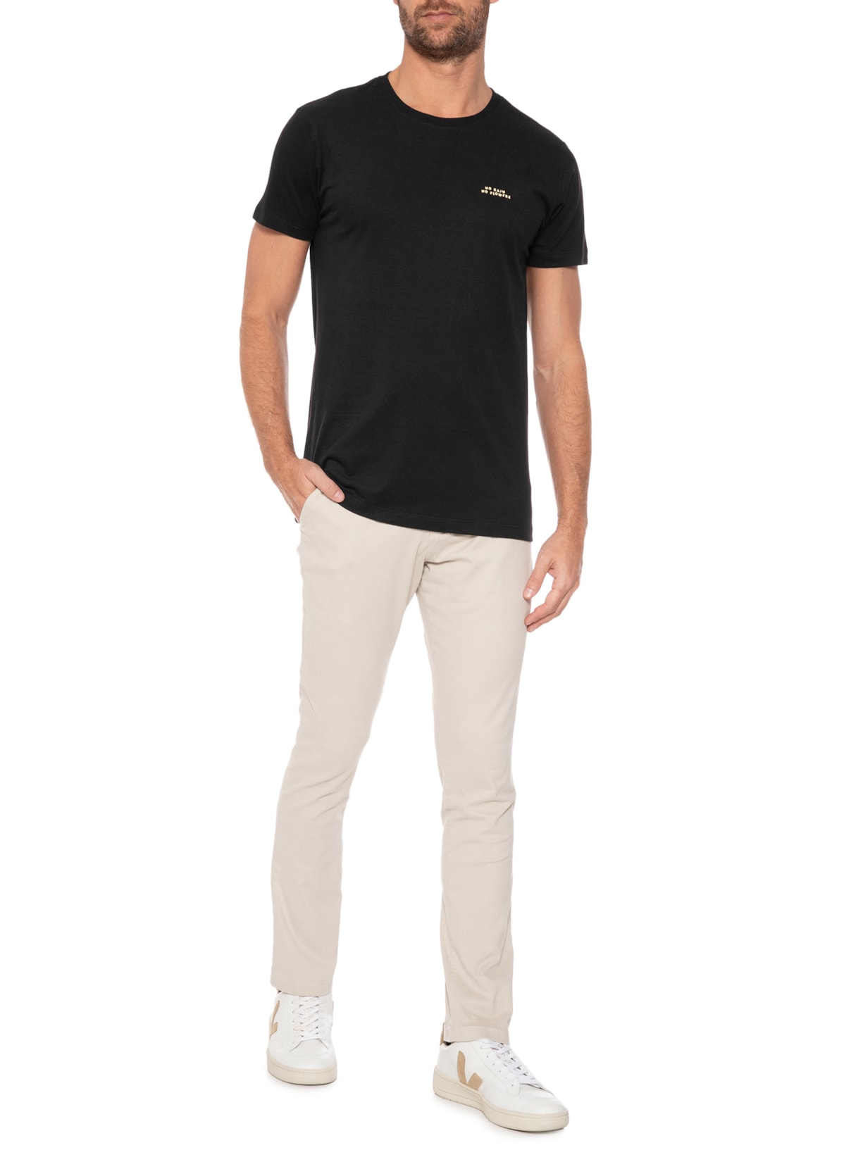 Camiseta Masculina Beauty Of It All Preto Melty Rj