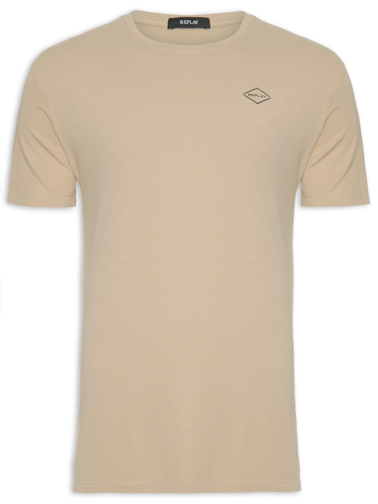 Camiseta Masculina - Bege