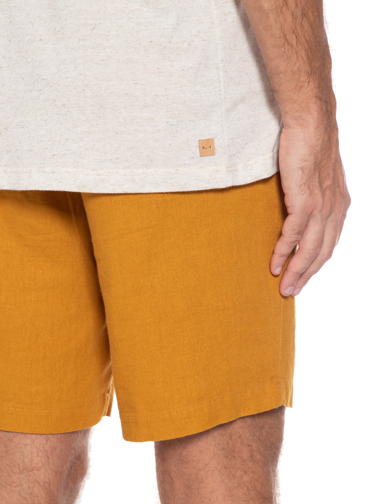 Camiseta Masculina Bege Melty Rj