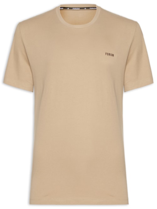 Camiseta Masculina - Bege