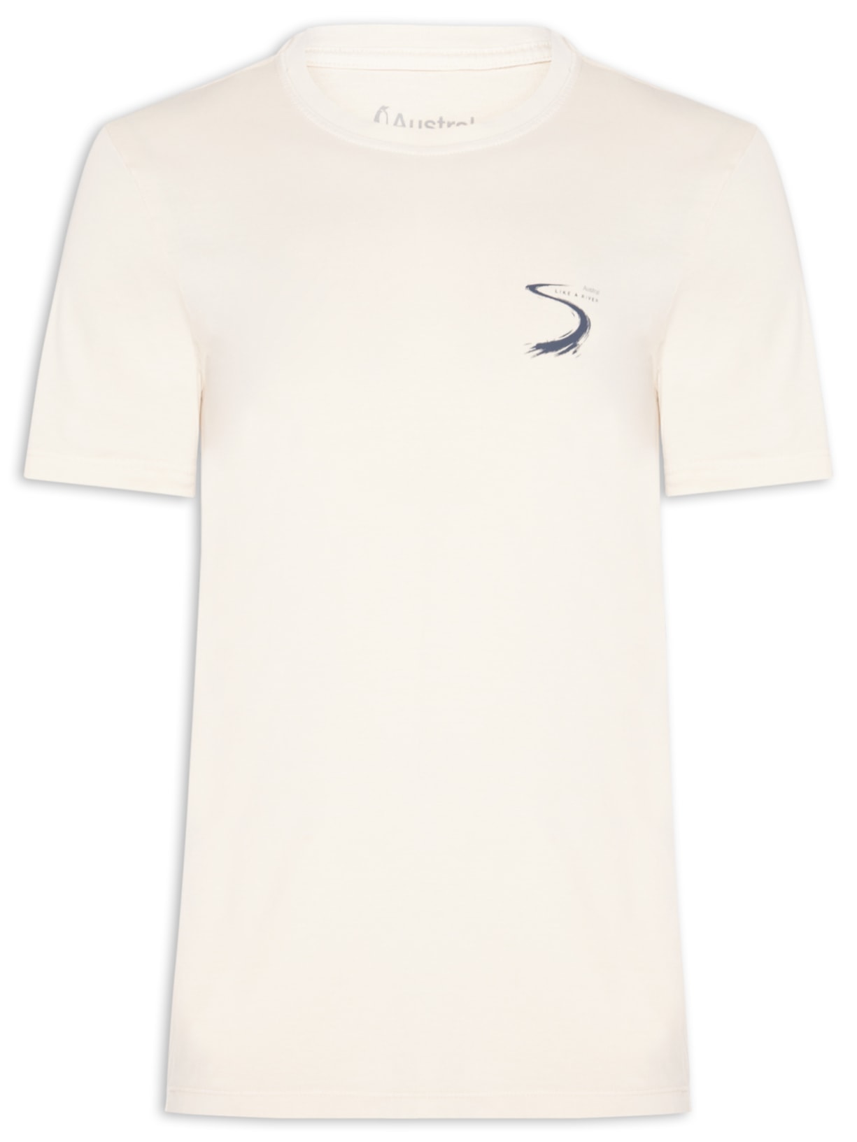 Camiseta Masculina Bend Branco Austral