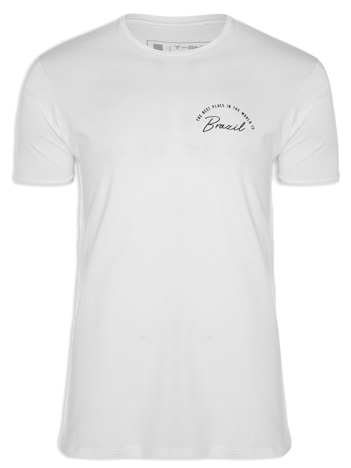 Camiseta Masculina Best Place - Branco