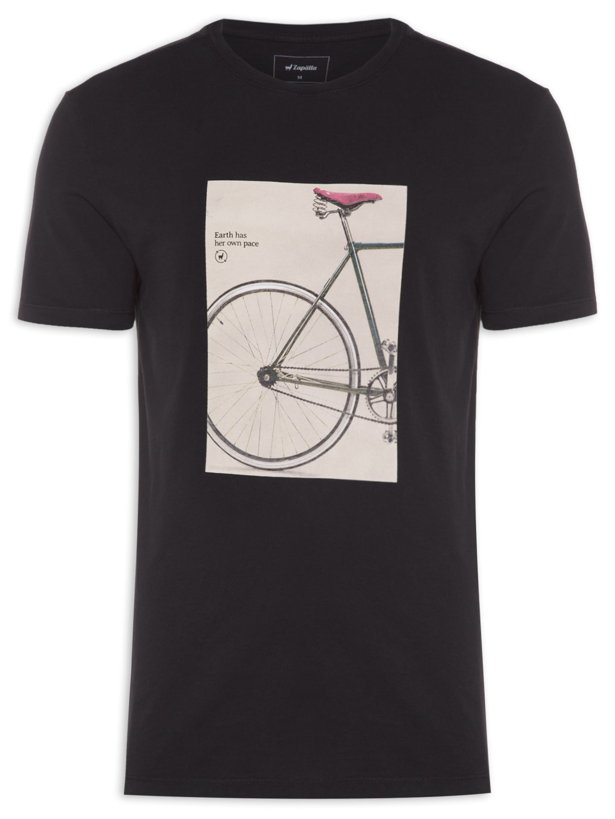 Camiseta Masculina Bicicleta - Preto