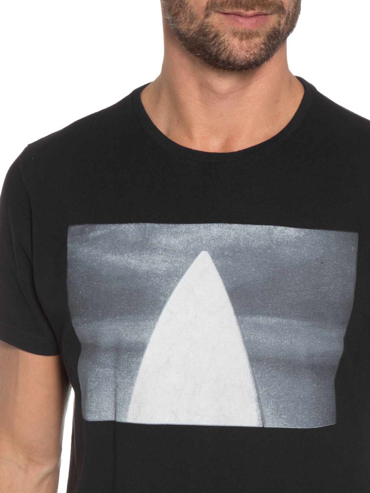 Camiseta Masculina Bico Prancha Preto Kour