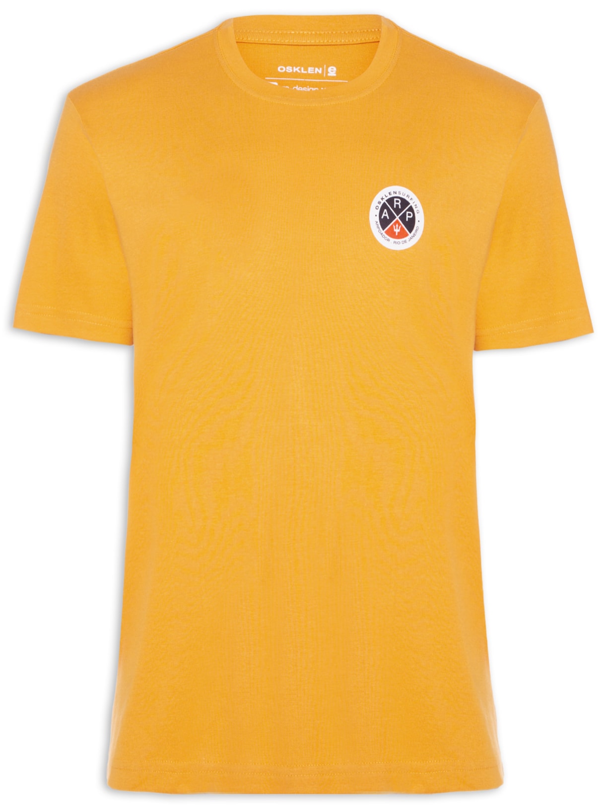 Camiseta Masculina Big Arp Manga Curta - Amarelo