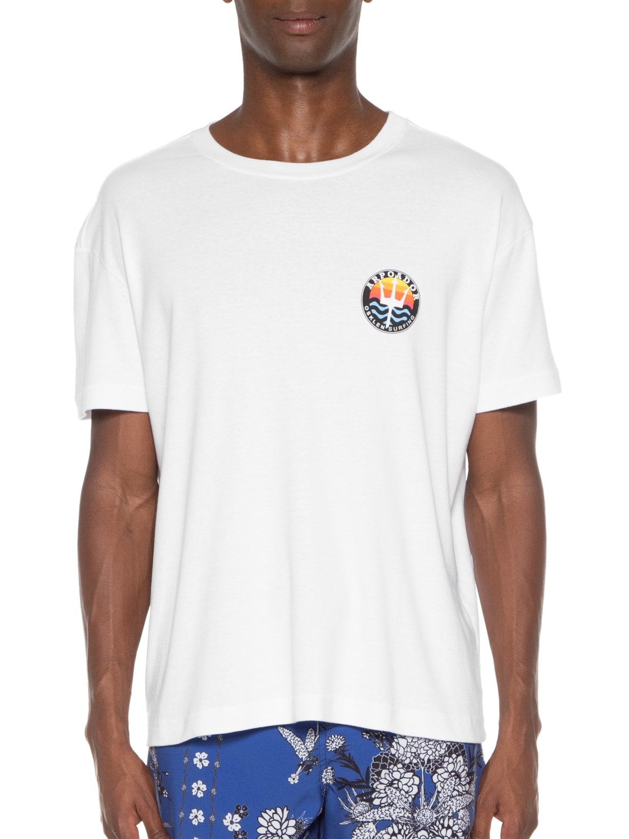 Camiseta Masculina Big Arpatche Branco Osklen