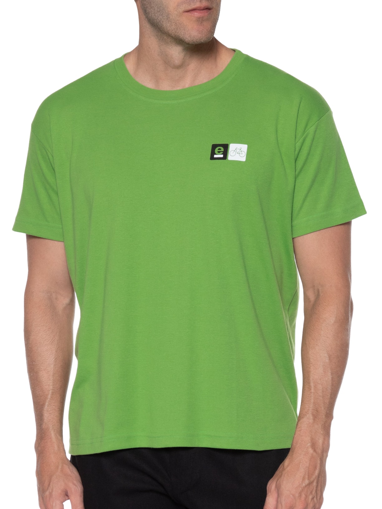 Camiseta Masculina Big Bike Sign Verde Osklen