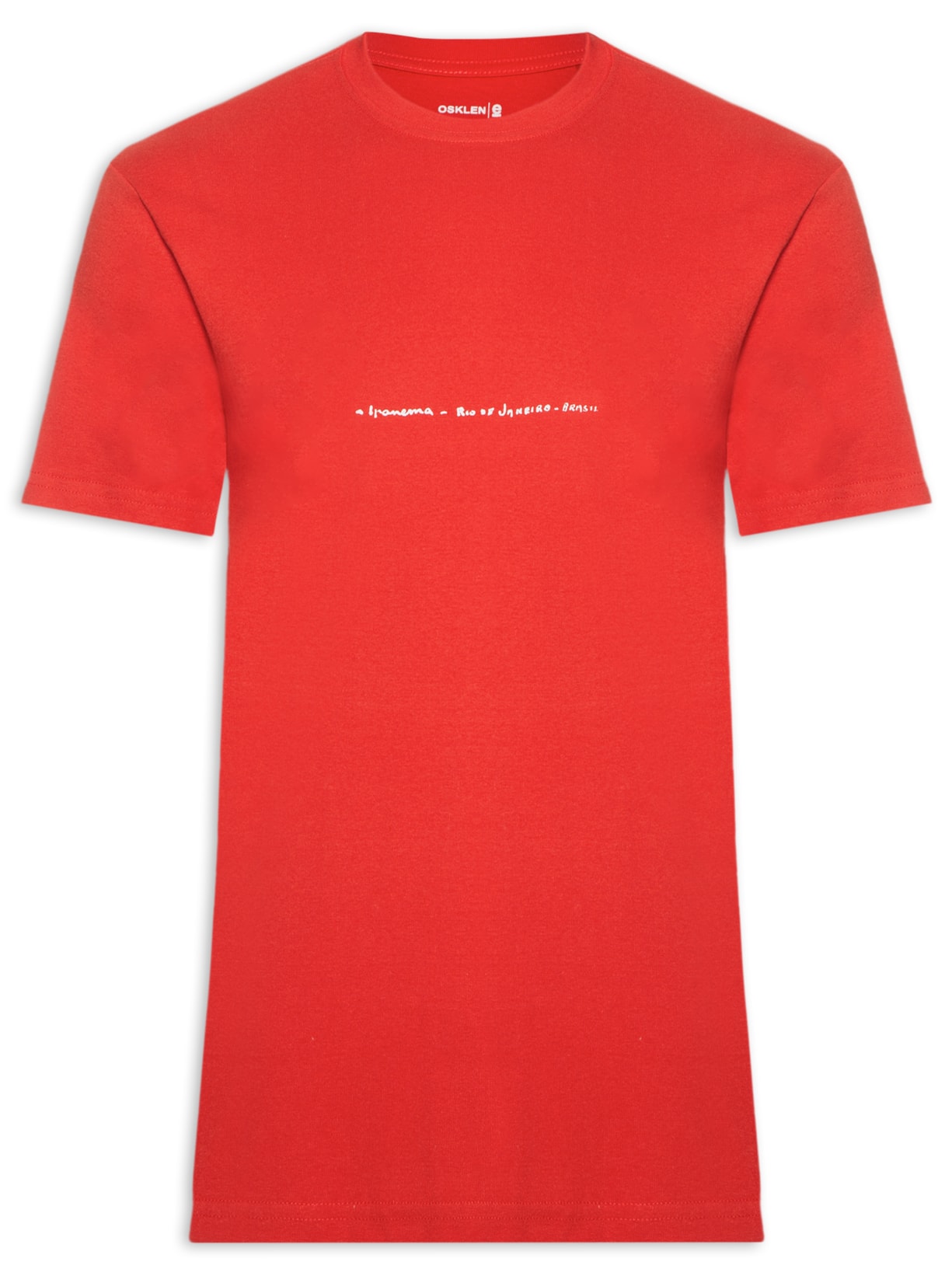 Camiseta Masculina Big Coqueiro Manga Curta - Vermelho