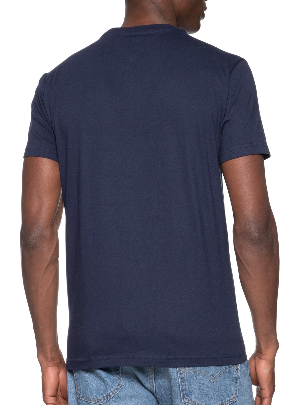 Camiseta Masculina Big Hilfiger Tee Azul Tommy Hilfiger