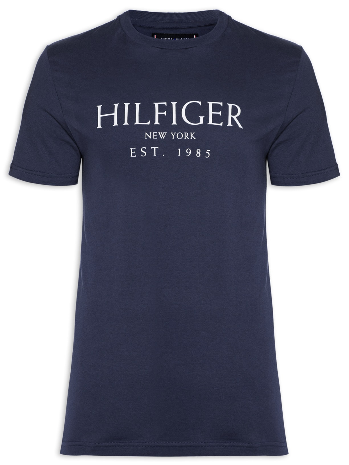 Camiseta Masculina Big Hilfiger Tee Azul Tommy Hilfiger