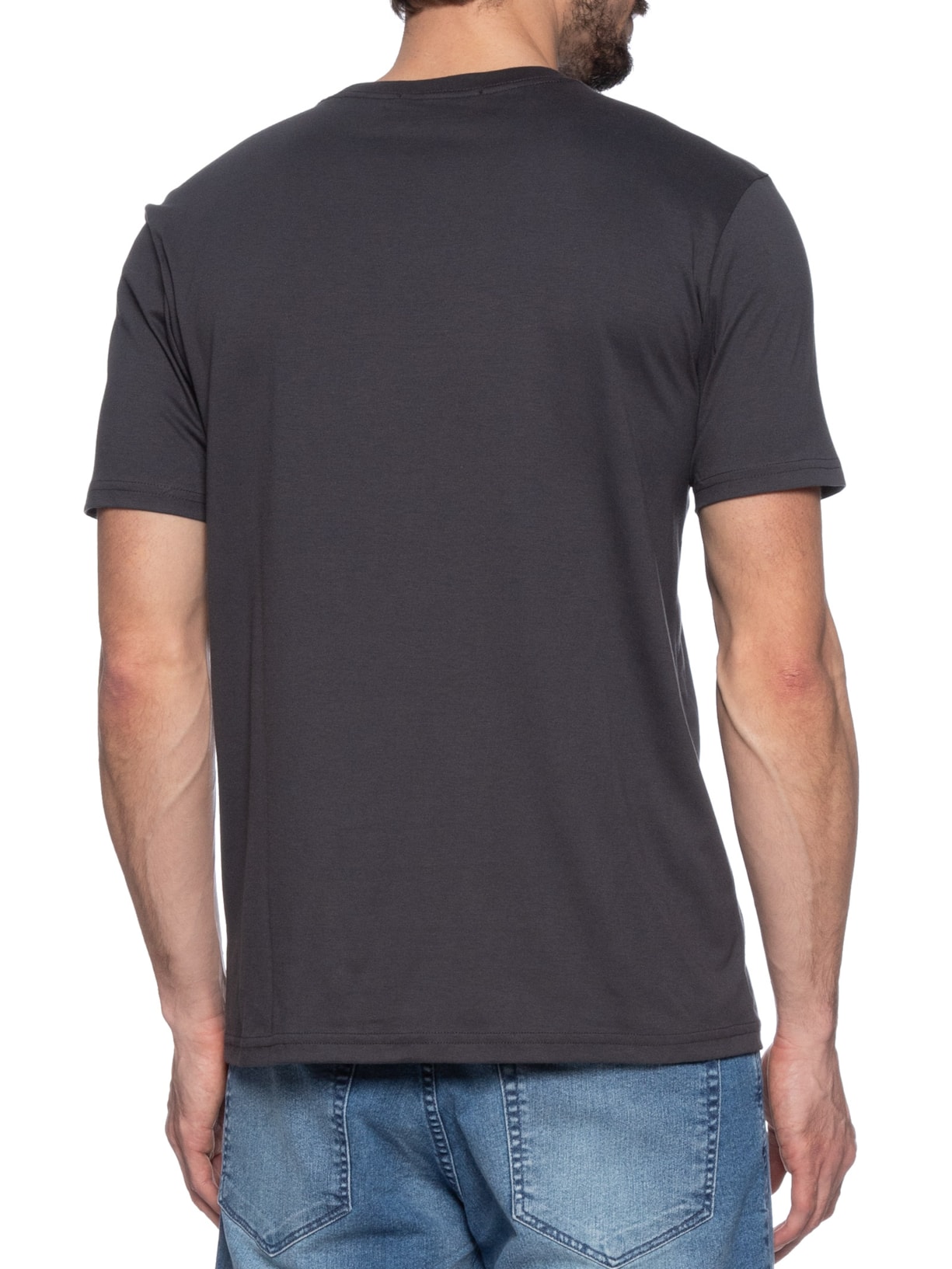 Camiseta Masculina Big John Line Cinza John John