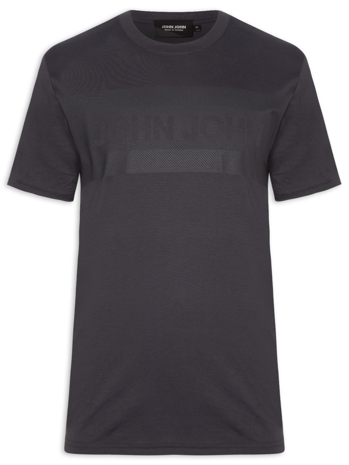 Camiseta Masculina Big John Line - Cinza
