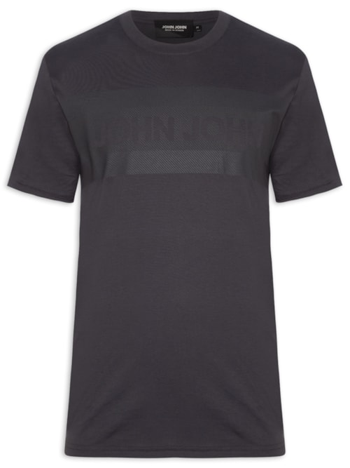Camiseta Masculina Big John Line - Cinza