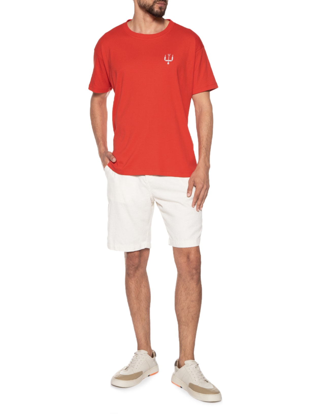 Camiseta Masculina Big Kite Vermelho Osklen