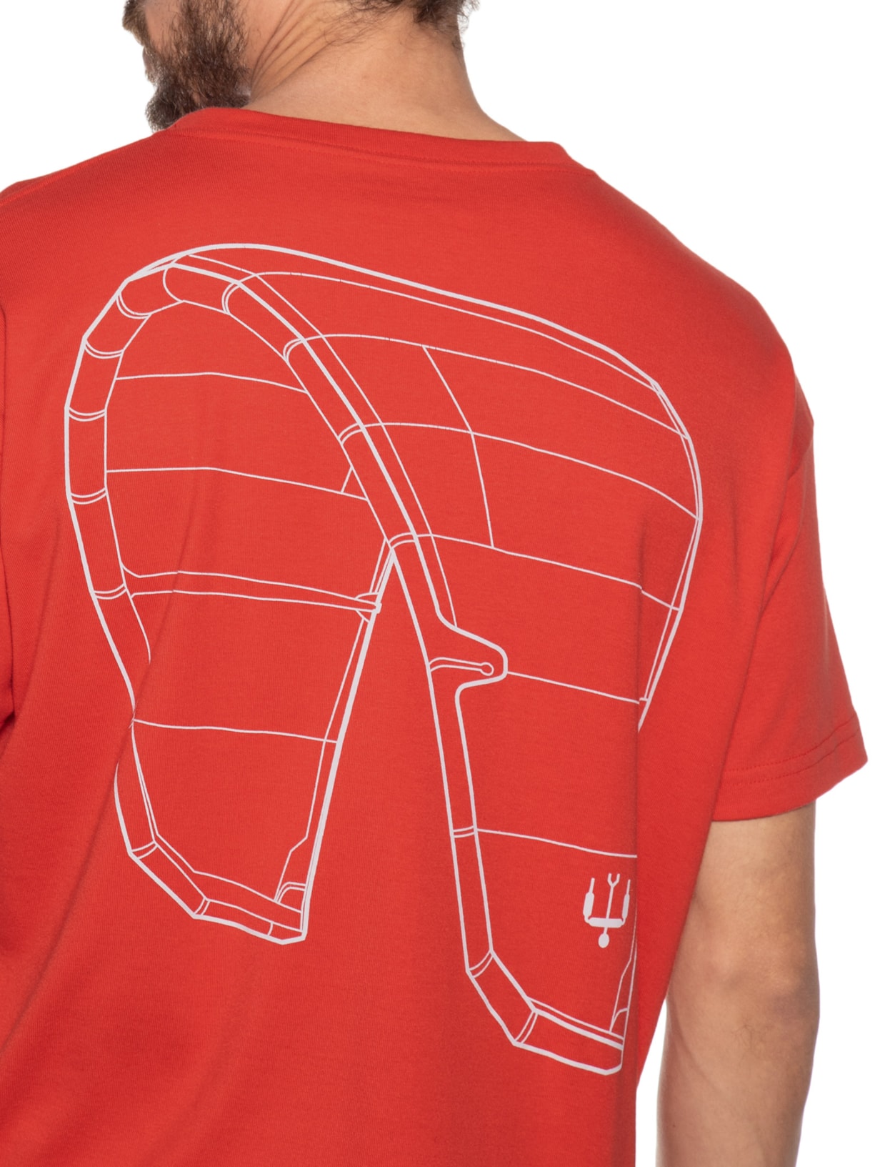 Camiseta Masculina Big Kite Vermelho Osklen