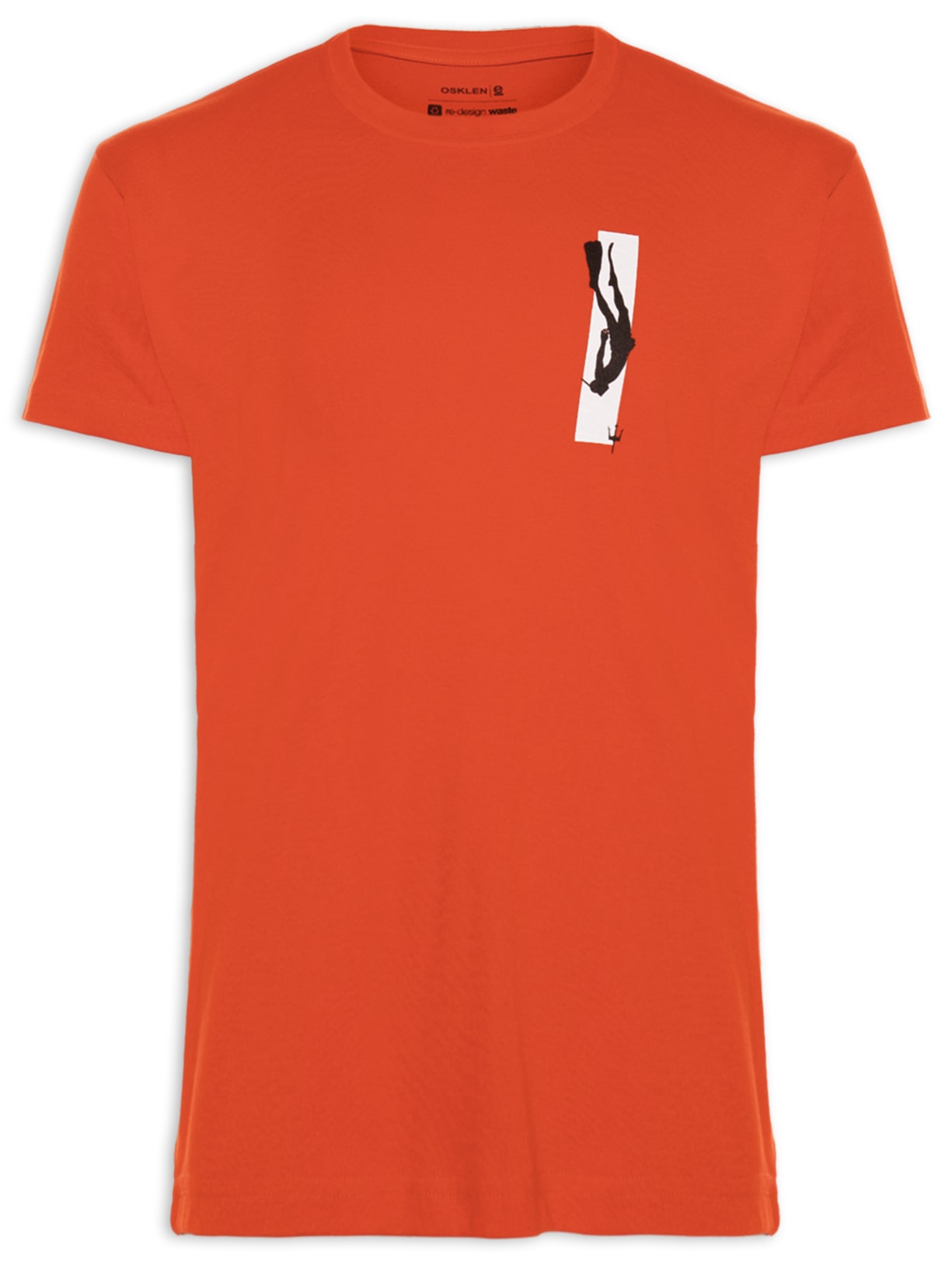 Camiseta Masculina Big Mergulhador - Vermelho