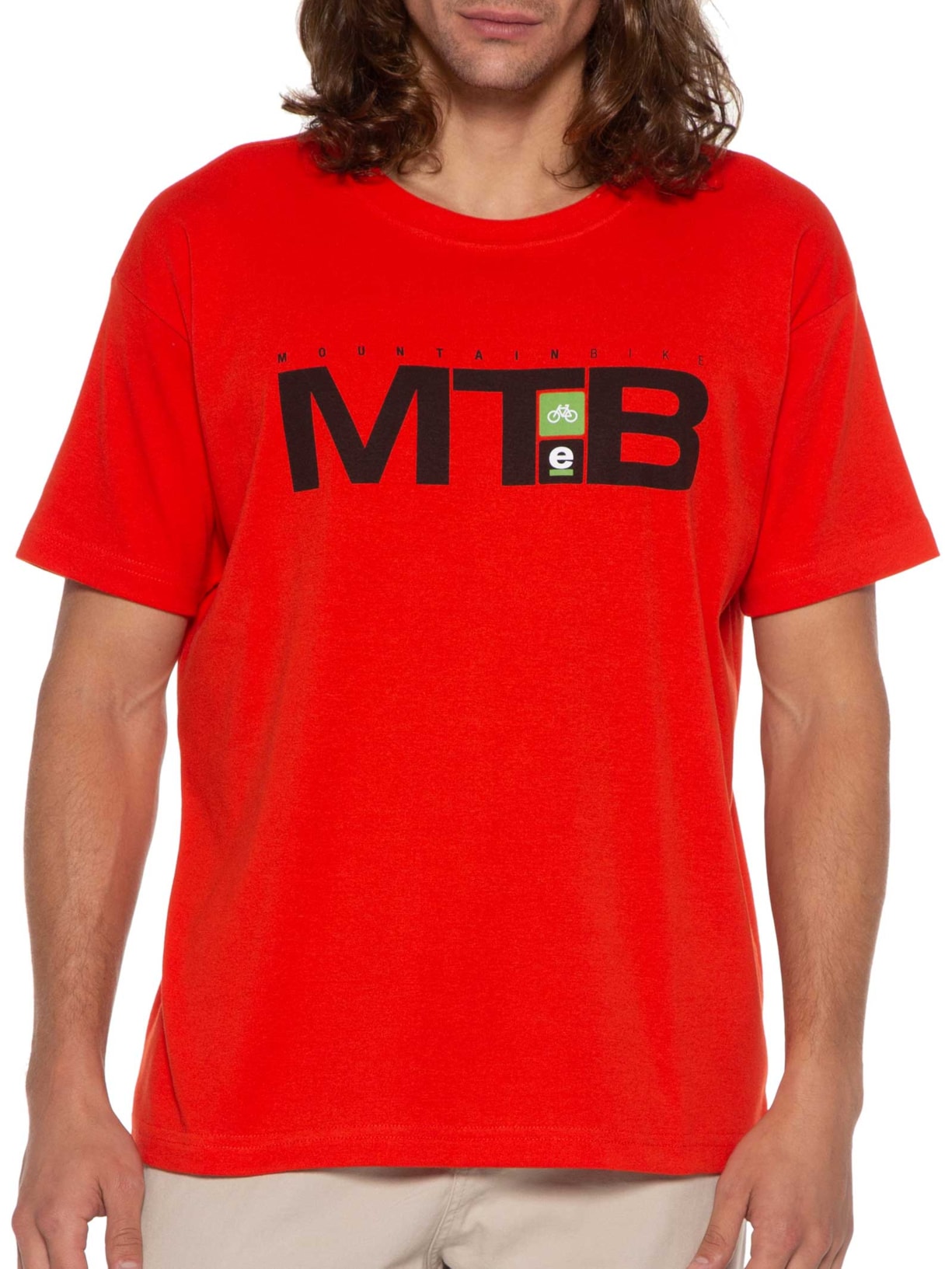 Camiseta Masculina Big Mtb Vermelho Osklen