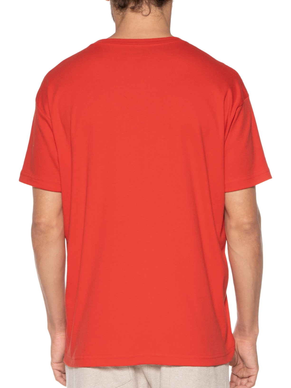 Camiseta Masculina Big Osk Into The Mountains Vermelho Osklen