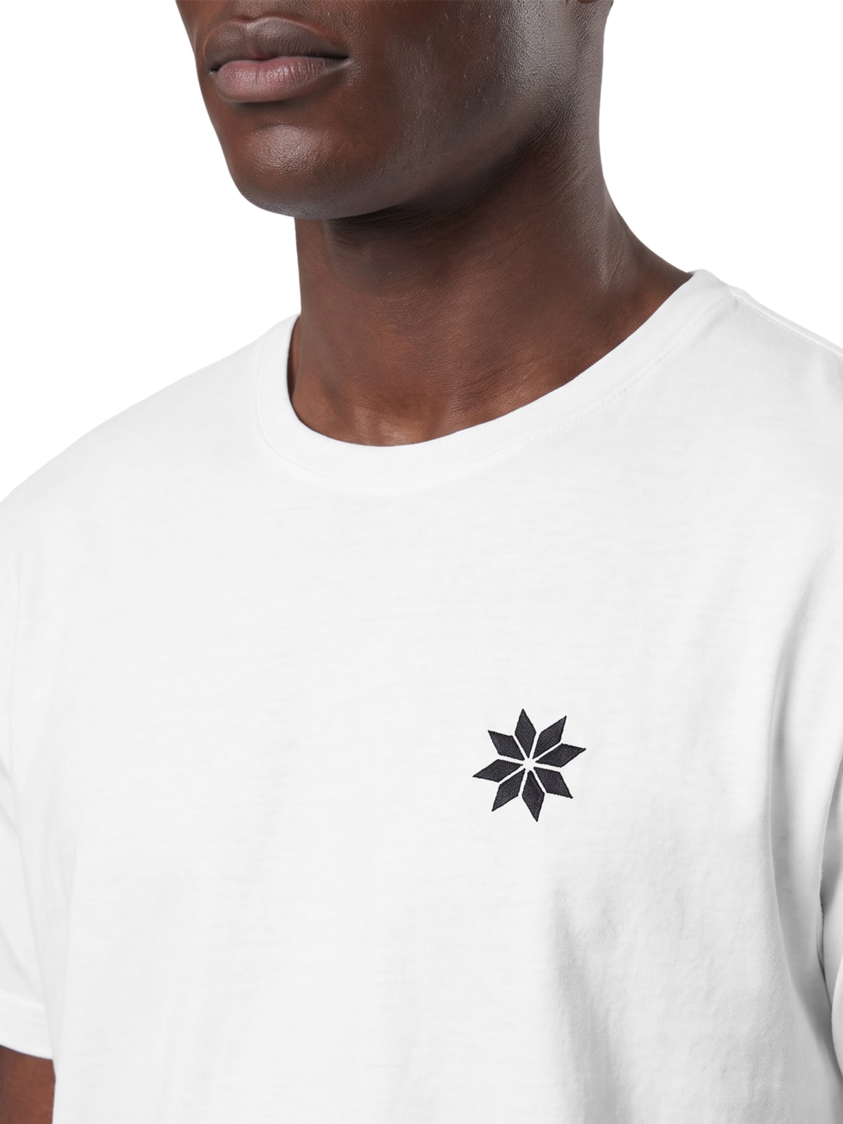 Camiseta Masculina Big-Shirt Mountain Range Branco Osklen
