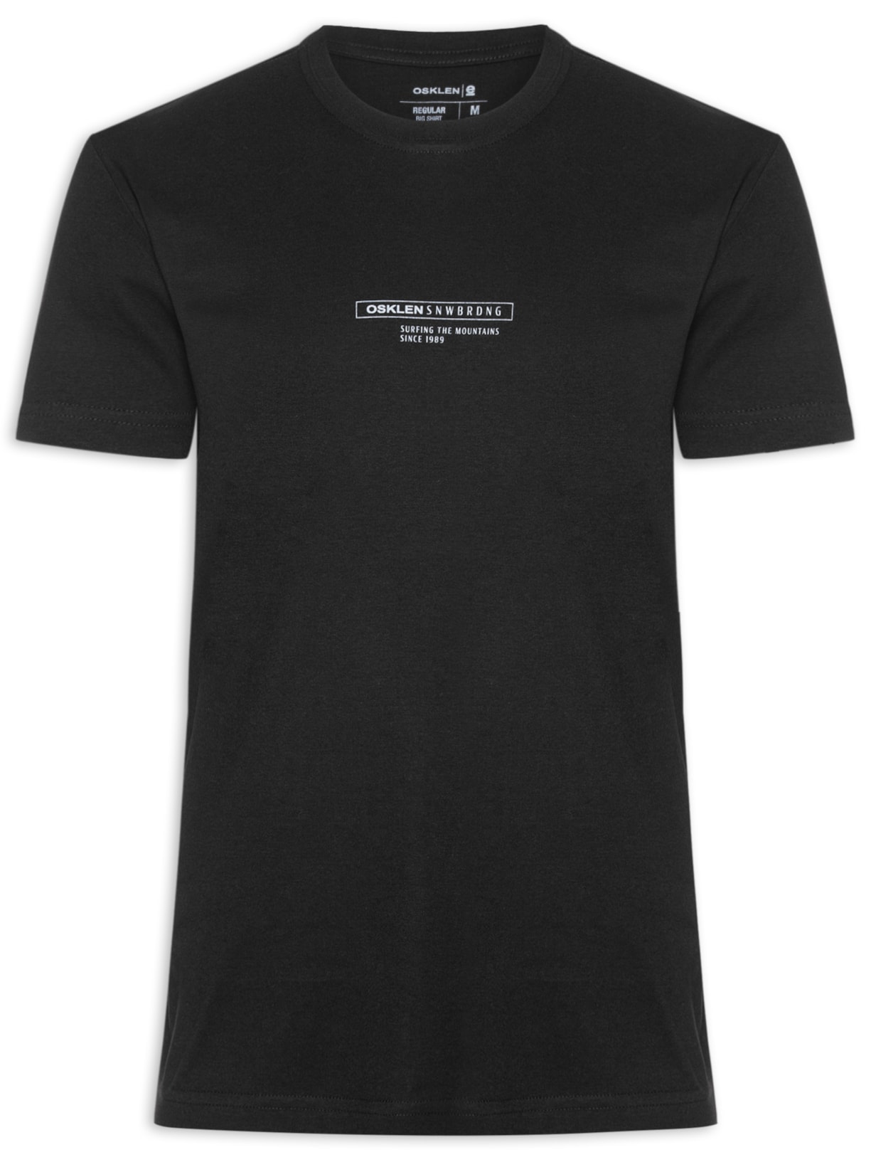 Camiseta Masculina Big Shirt SNWBRDNG – Preto