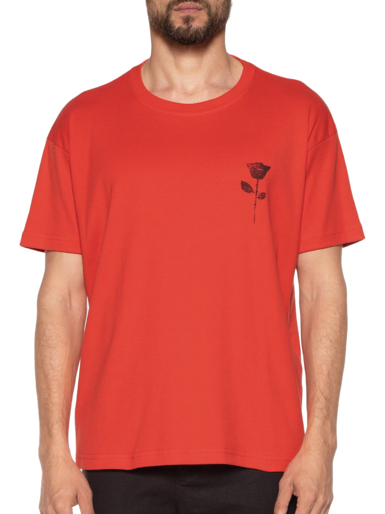 Camiseta Masculina Big Surfing The City Vermelho Osklen