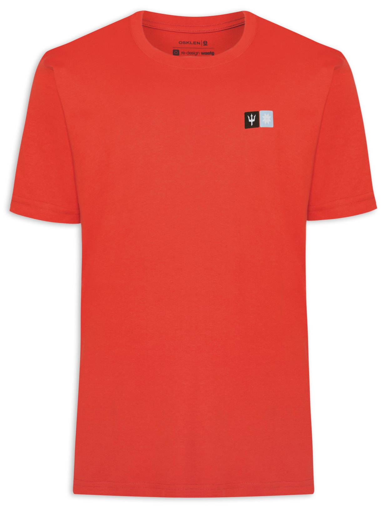 Camiseta Masculina Big Tridente Snow - Vermelho
