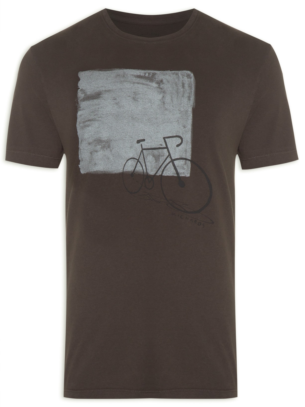 Camiseta Masculina Bikewall - Cinza