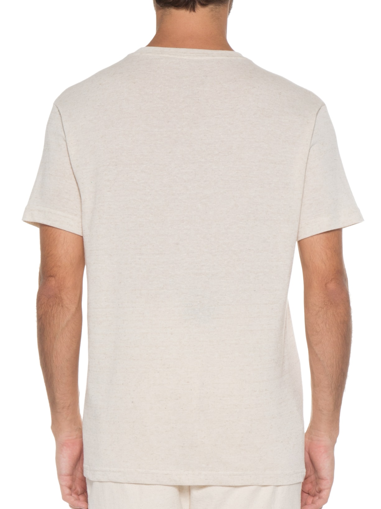 Camiseta Masculina Blend Zero Waste Bege Osklen