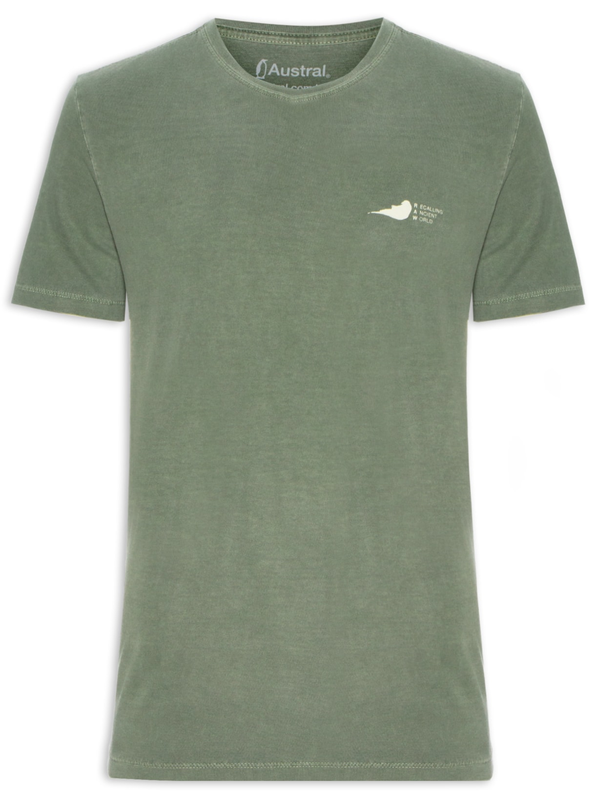 Camiseta Masculina Blooming - Verde
