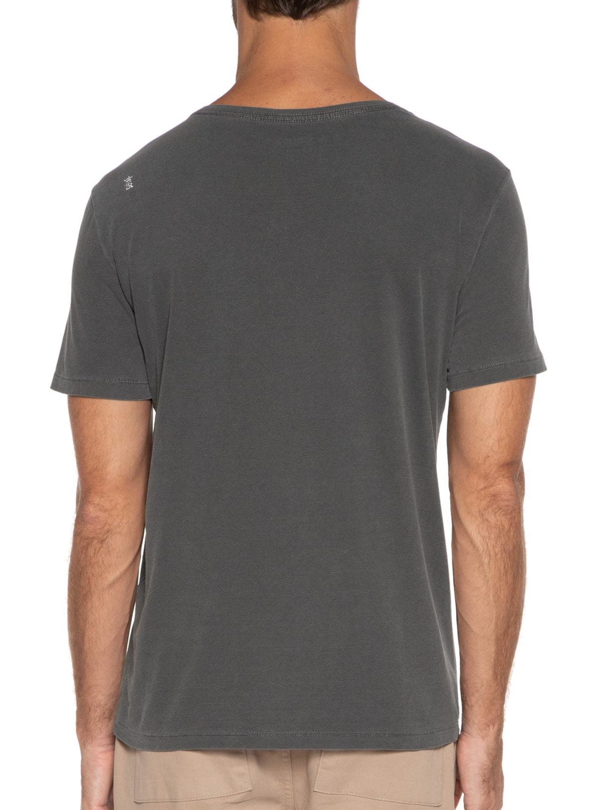 Camiseta Masculina Bloquinho Cinza Sergio K