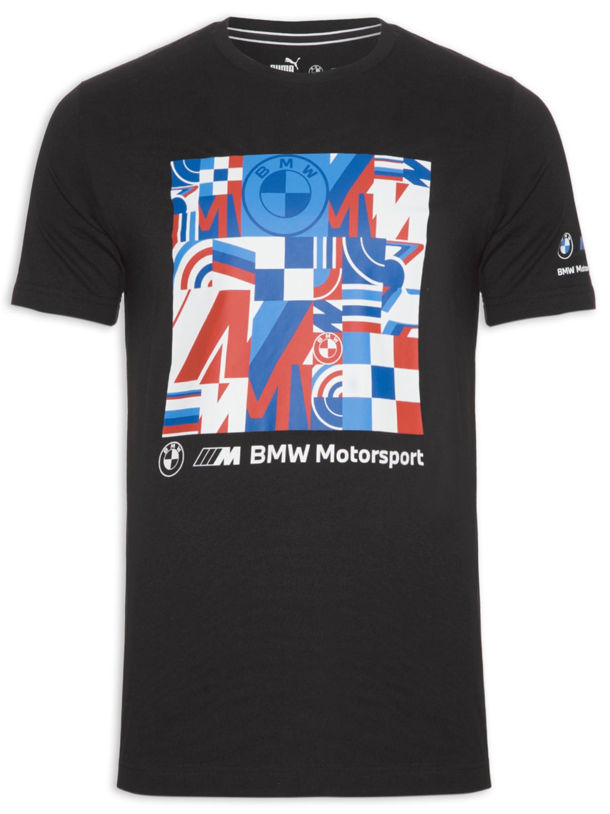 Camiseta Masculina Bmw Mms Graphic Tee - Preto