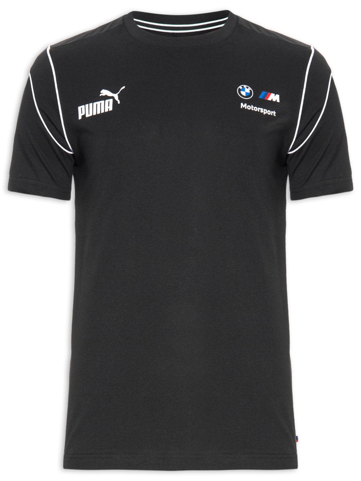Camiseta Masculina Bmw Motorsports T7 - Preto