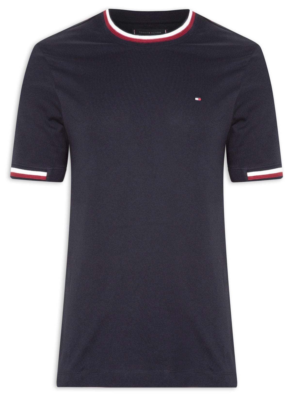 Camiseta Masculina Bold Global Stripe - Azul