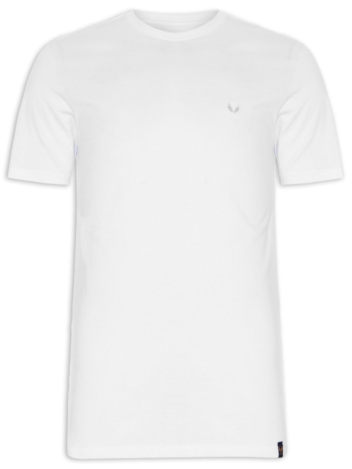 Camiseta Masculina Bordado Branco Spirito Santo