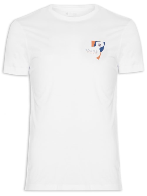 Camiseta Masculina Bossa Nova - Branco