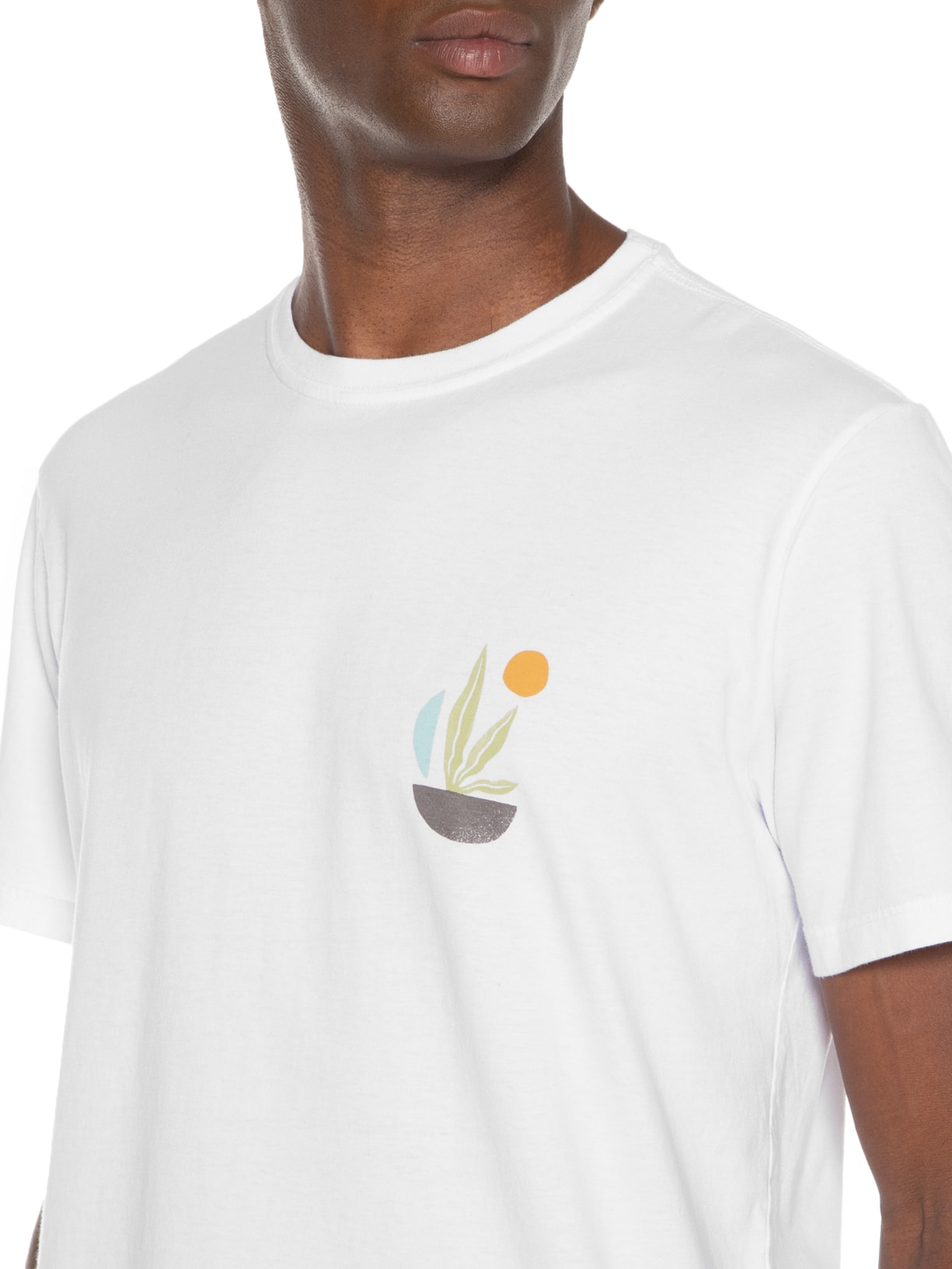 Camiseta Masculina Botany Branco Austral