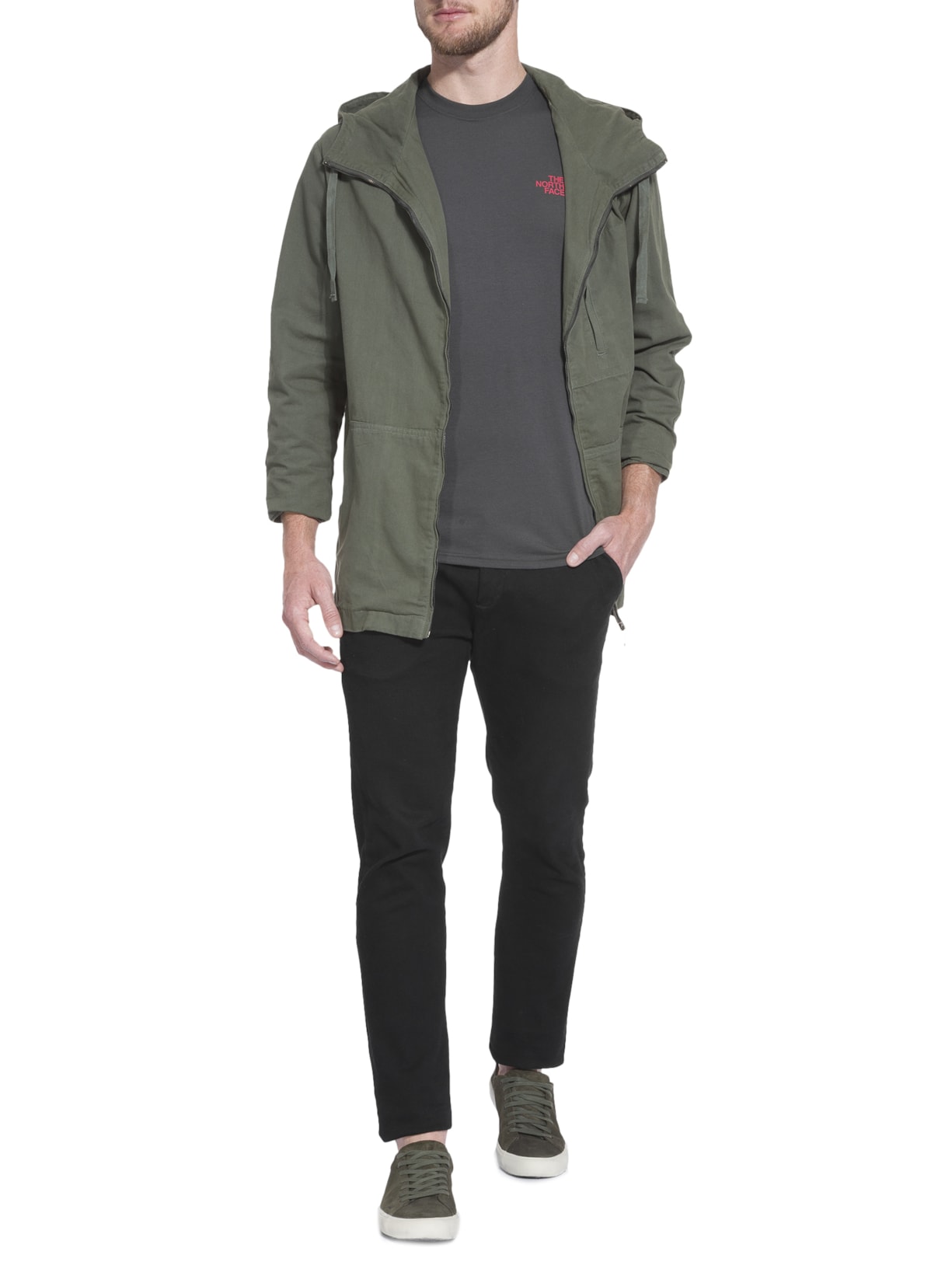 Camiseta Masculina Bottle Source Red Box Preto The North Face