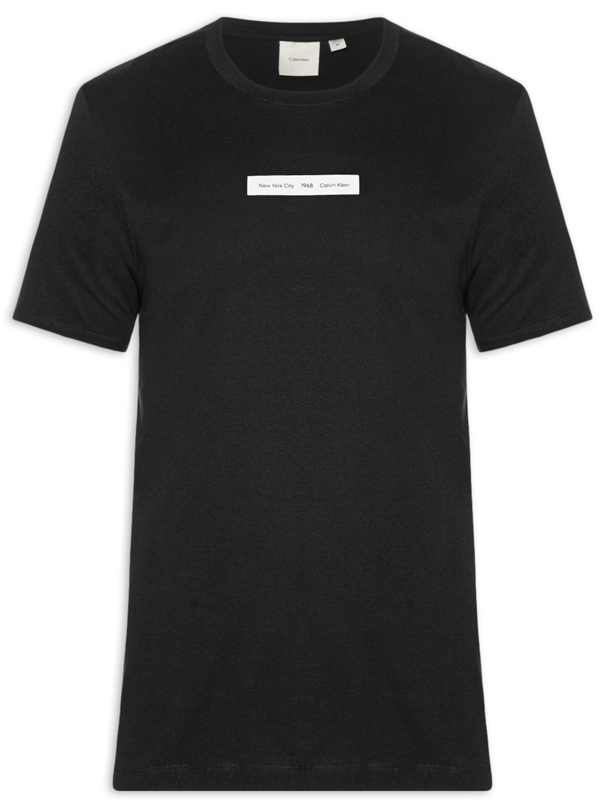 Camiseta Masculina Box Nyc Preto Calvin Klein - White Label