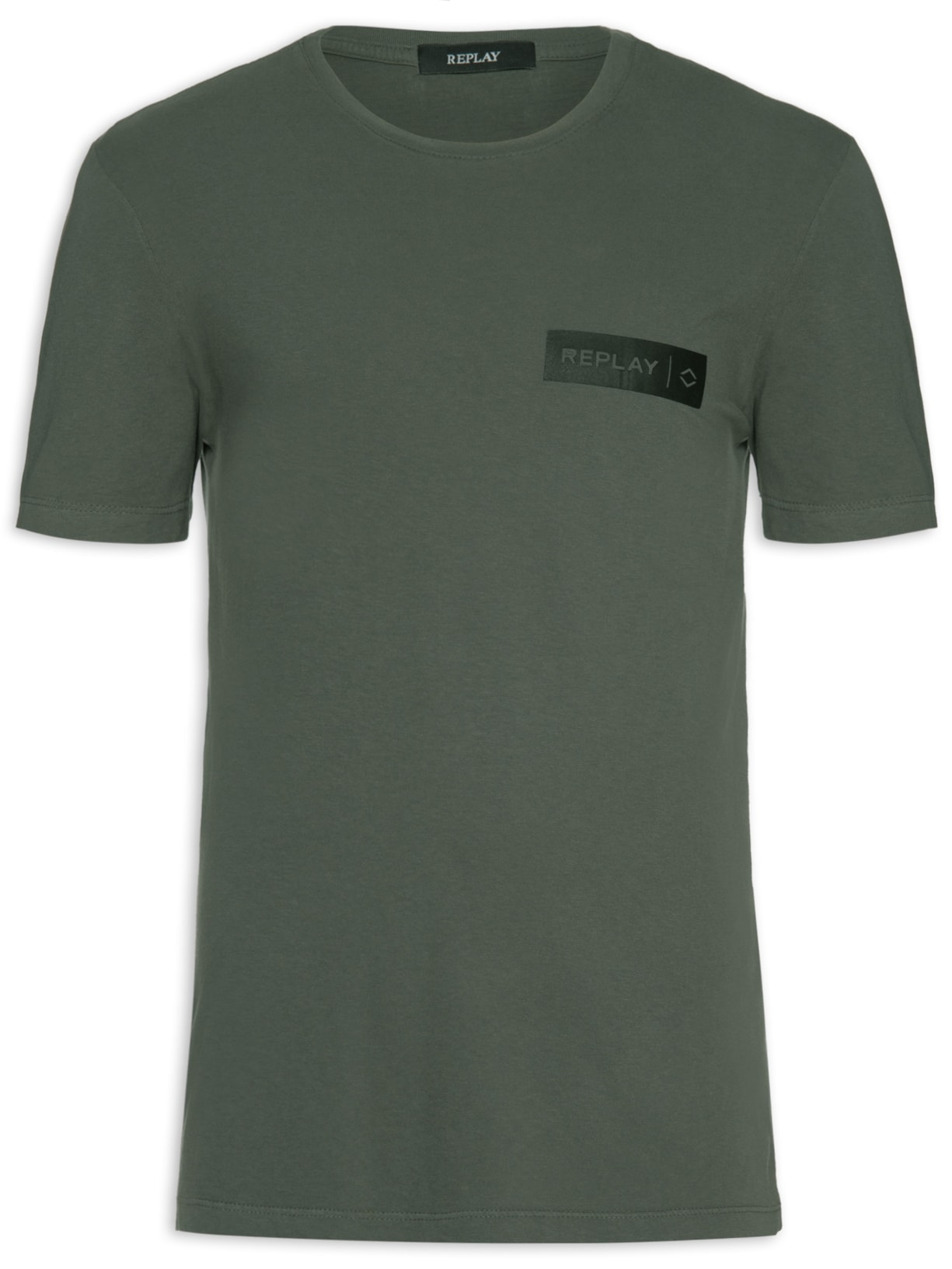 Camiseta Masculina Box - Verde