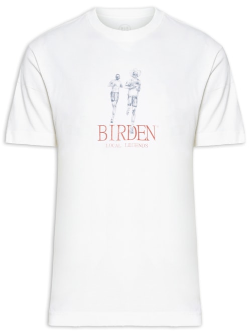 Camiseta Masculina Boxy Local Legends - Branco
