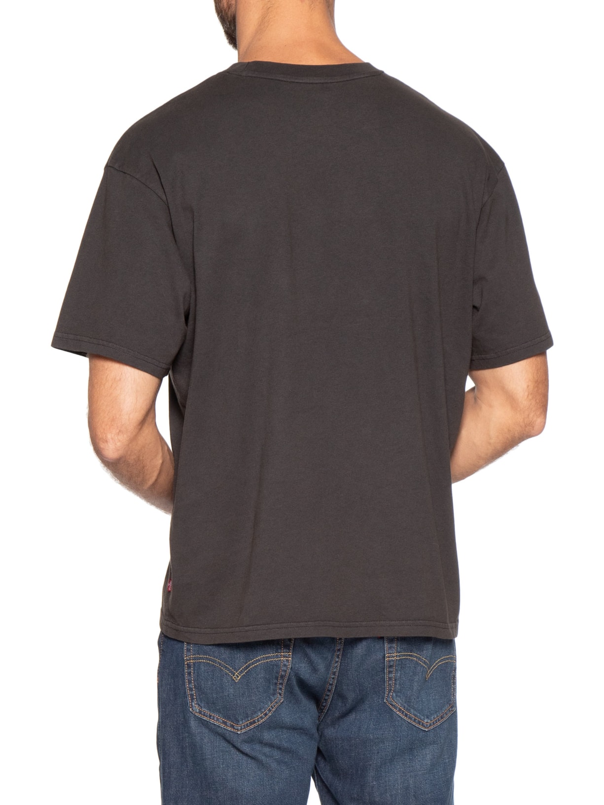 Camiseta Masculina Boxy Preto Levi's