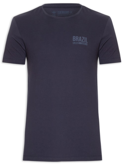 Camiseta Masculina BR Is Not For Amateur - Azul