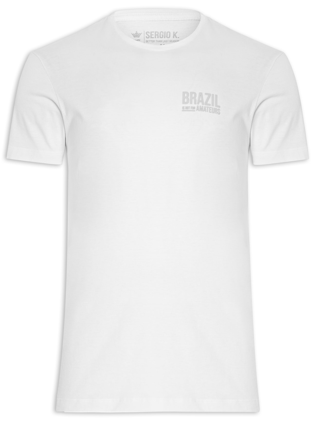 Camiseta Masculina BR Is Not For Amateur - Branco