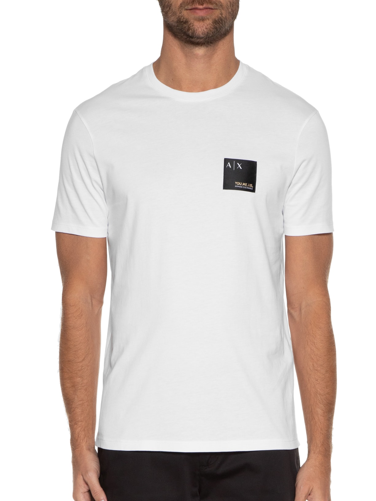 Camiseta Masculina Branco Armani Exchange