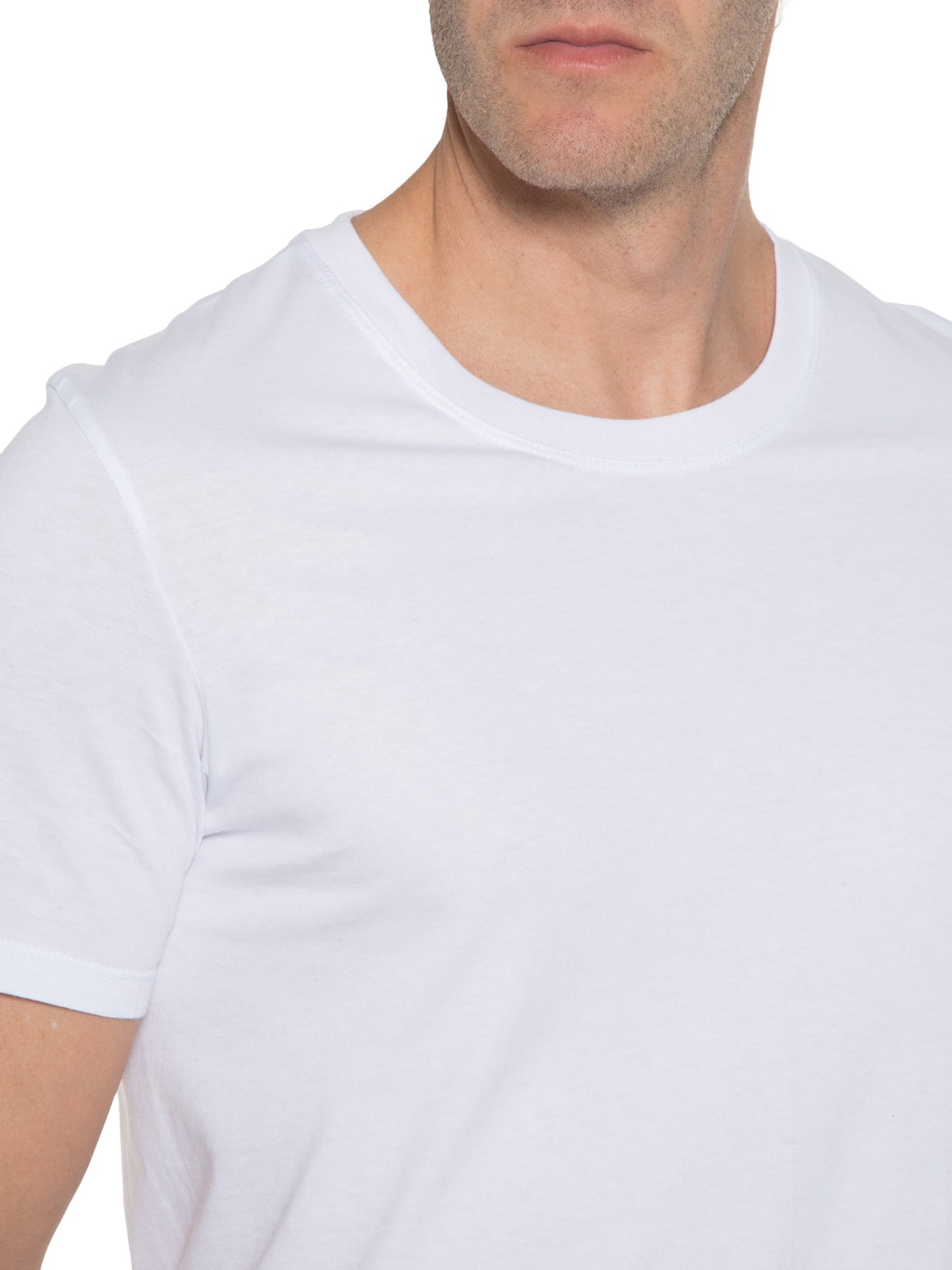 Camiseta Masculina Branco Hering