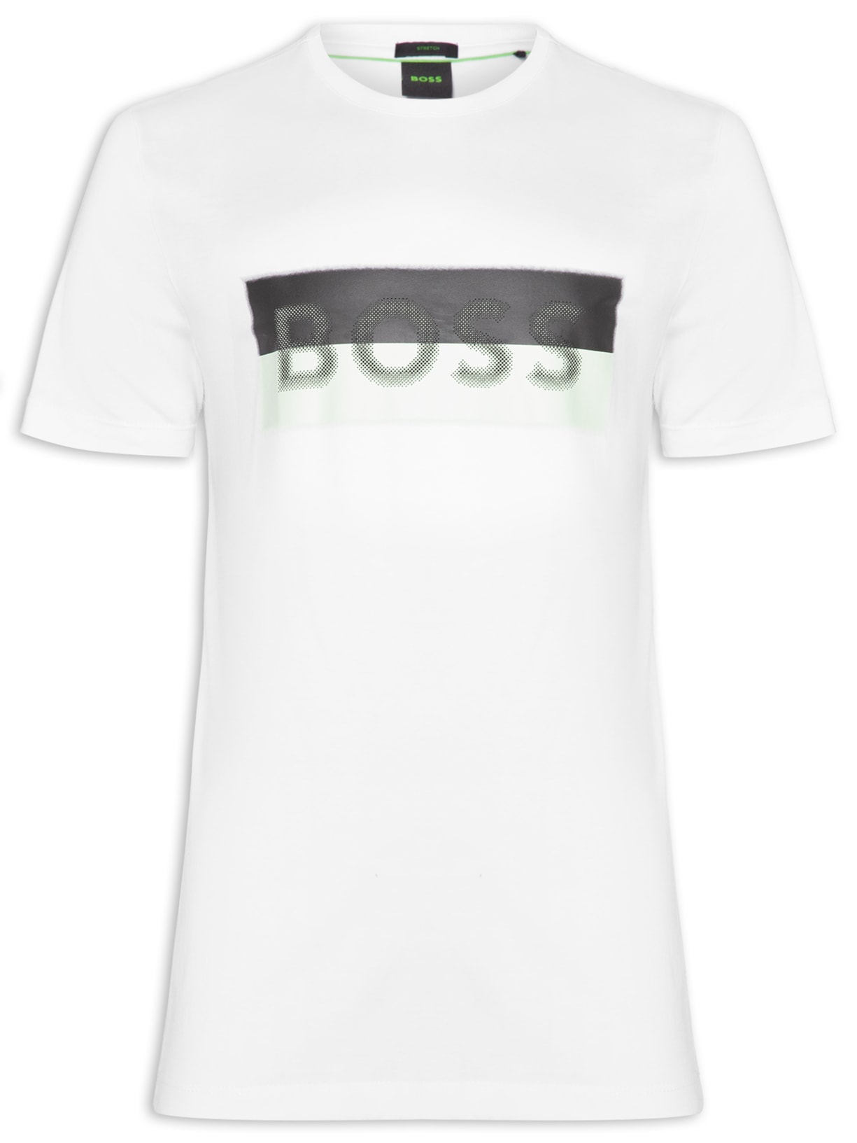 Camiseta Masculina Branco Boss