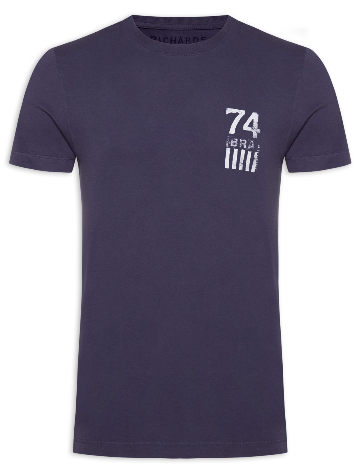 Camiseta Masculina Brasão Cup - Roxo