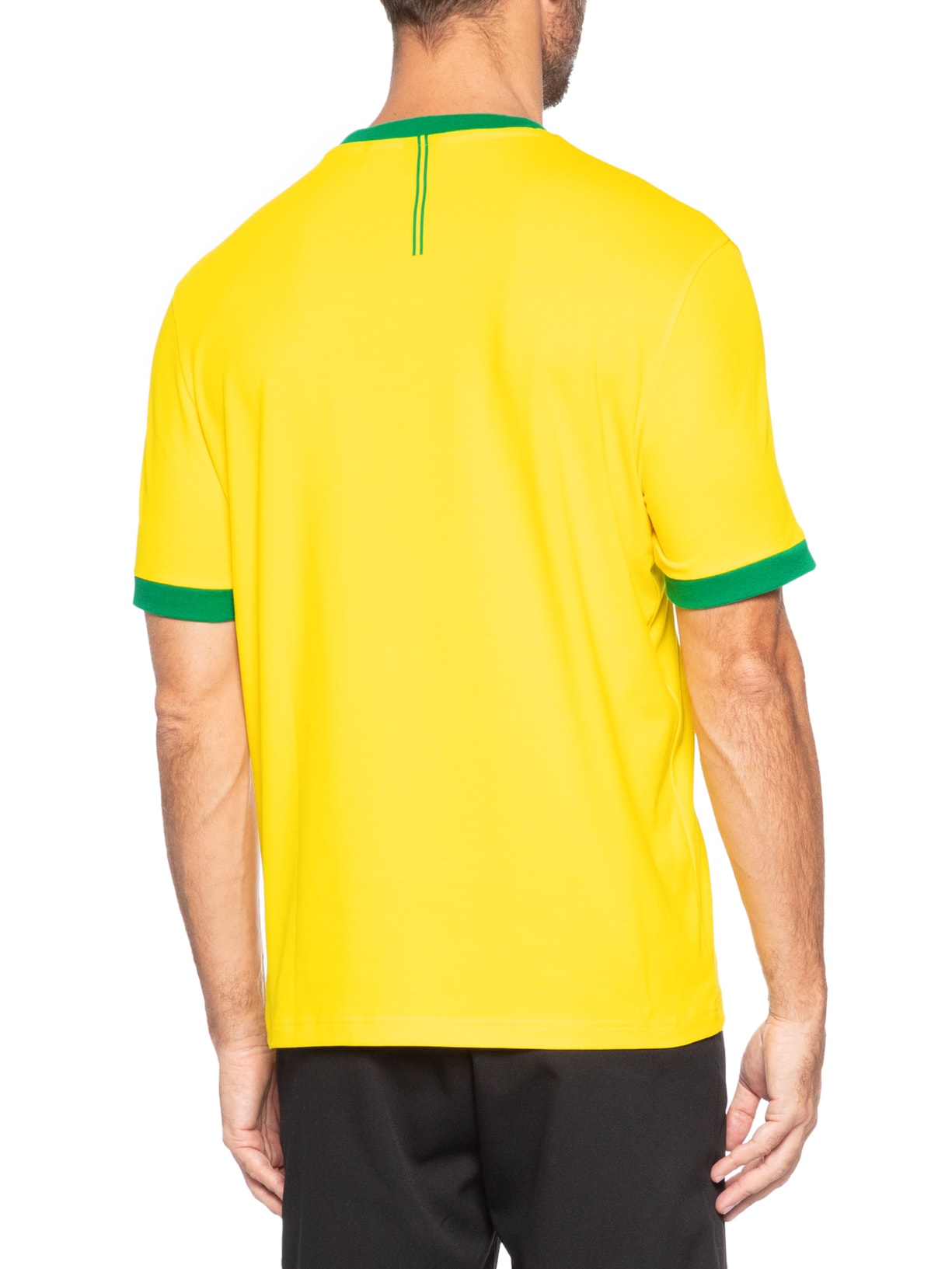 Camiseta Masculina Brasil Copa Lux Tee Amarelo Boss